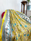 Reversible Pure Cotton Dohar Bedspread King Size