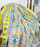 Reversible Pure Cotton Dohar Bedspread King Size