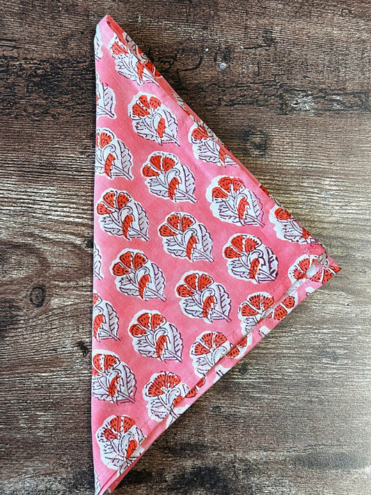 Everyday Charm: Cotton Napkins elegant orange