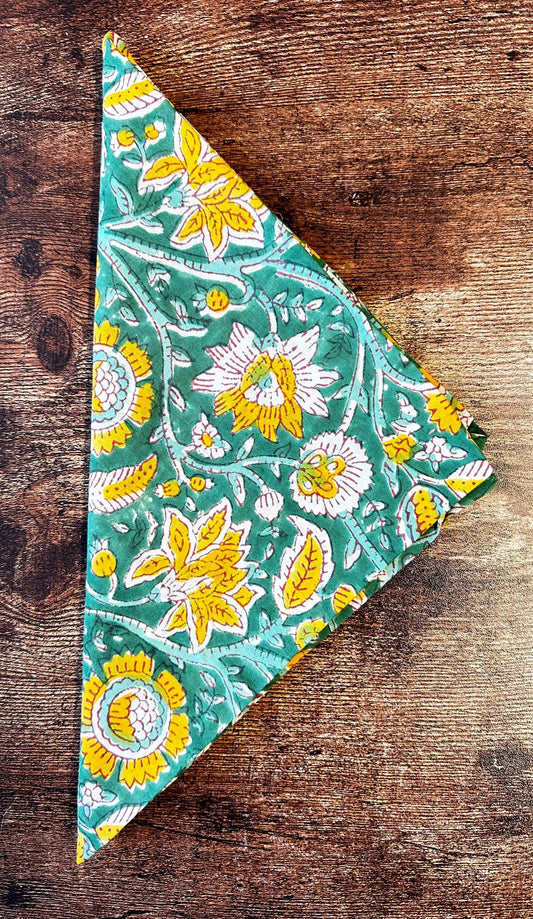 Everyday Charm: Cotton Napkins Greeny yellow