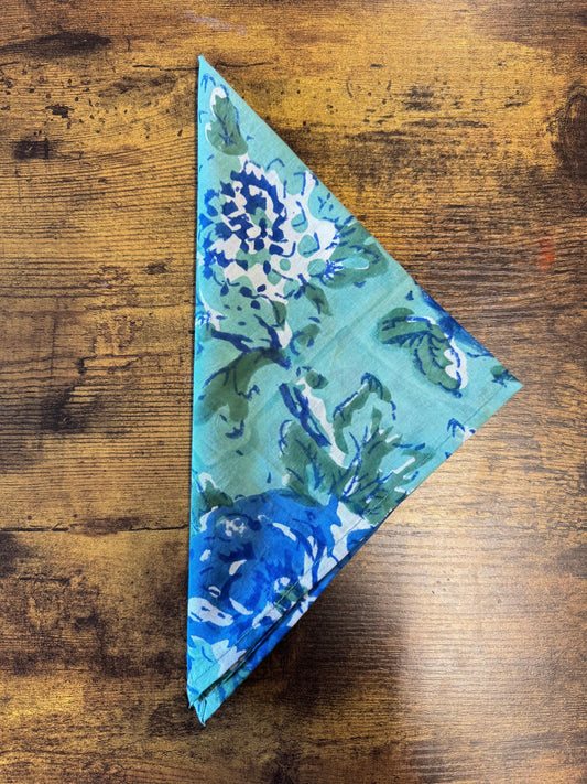 Everyday Charm: Cotton Napkins Sea greeny