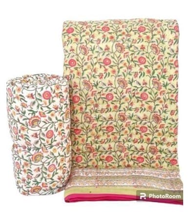 Handmade Cotton Quilts – Simple Luxury for Everyday Living/Light Pastel Yellow