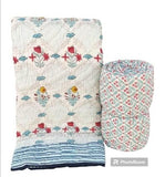 Handmade Cotton Quilts – Simple Luxury for Everyday Living / Timeless White Blue