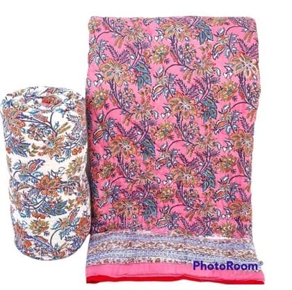 Handmade Cotton Quilts – Simple Luxury for Everyday Living / Neon Pink White