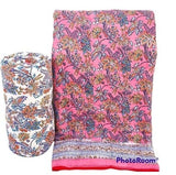 Handmade Cotton Quilts – Simple Luxury for Everyday Living / Neon Pink White