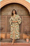 Pure Cotton Kimono with Hand Block printing