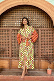 Pure Cotton Kimono with Hand Block printing