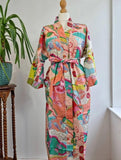 Pure Cotton Kimono with Hand Block printing