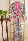 Pure Cotton Kimono with Hand Block printing