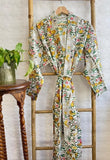 Pure Cotton Kimono with Hand Block printing