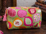 Quilted Cotton Washbag
