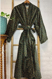 Luxury Velvet House Robe Unisex Long Kimono
