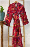 Luxury Velvet House Robe Unisex Long Kimono