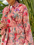 Luxury Velvet House Robe Unisex Long Kimono