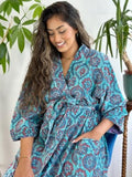 Luxury Velvet House Robe Unisex Long Kimono