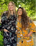 Luxury Velvet House Robe Unisex Long Kimono