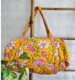 SoftStyle Quilted Cotton Duffle Bag
