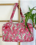 SoftStyle Quilted Cotton Duffle Bag