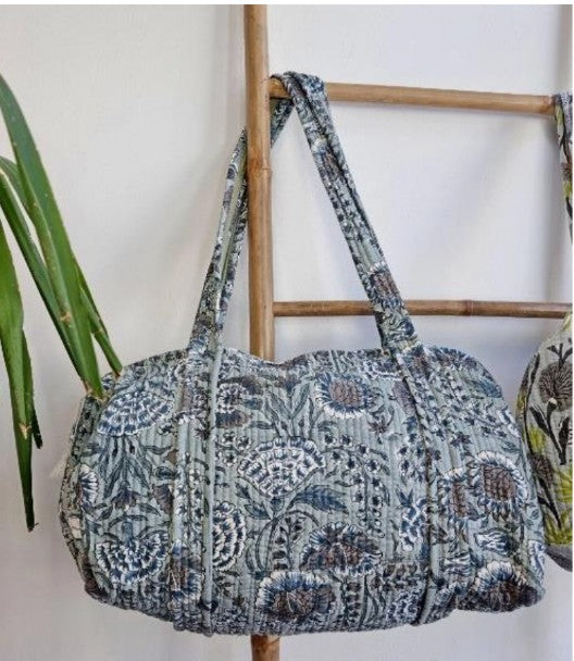 SoftStyle Quilted Cotton Duffle Bag
