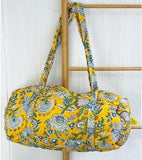 SoftStyle Quilted Cotton Duffle Bag