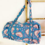 SoftStyle Quilted Cotton Duffle Bag