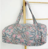 SoftStyle Quilted Cotton Duffle Bag