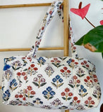 SoftStyle Quilted Cotton Duffle Bag