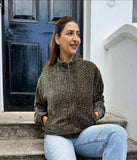 Velvet Boho Bomber Quirky Jacket
