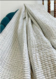 Quilted Pure Cotton Quilts Bed Throw King Size