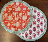 Easy Round Quilted Table Mat
