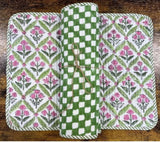 Cotton Reversible Table Mat Set (Set of 6)
