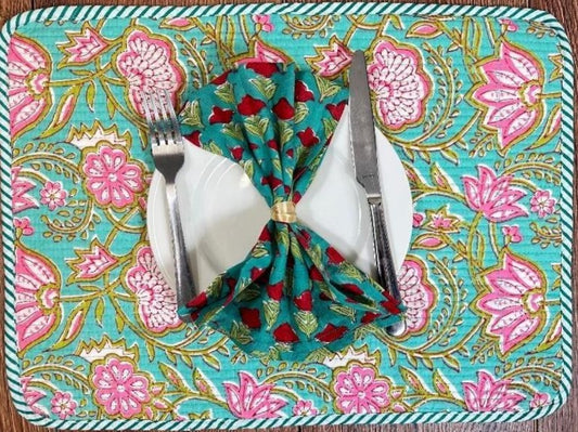 Easy Square Quilted Table Mat