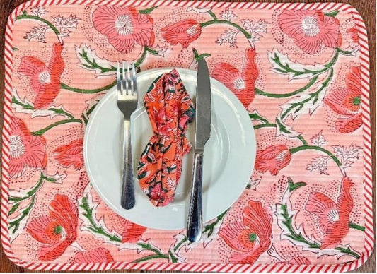 Easy Square Quilted Table Mat