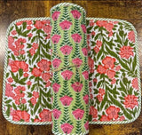 Cotton Reversible Table Mat Set (Set of 6)