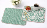 Cotton Reversible Table Mat Set (Set of 6)