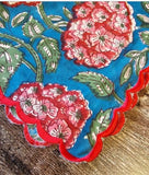 Cotton Scallop Napkins (Set of 6 pcs)