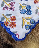 Cotton Scallop Napkins (Set of 6 pcs)
