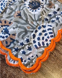 Cotton Scallop Napkins (Set of 6 pcs)