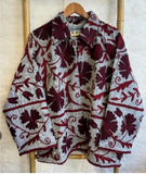 Suzani Hand Embroidered Unisex Bolero Short Artist Jacket