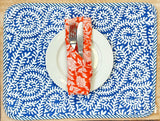 Easy Square Quilted Table Mat with Frill