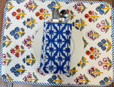 Easy Square Quilted Table Mat Whitey flora