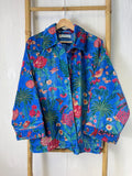 Luscious Luxurious Printed Velvet open Jacket
Regal Classicblue Love