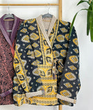 Vintage Inspired Short Jacket- Timeless Elegance with Modern Edge Vintage old