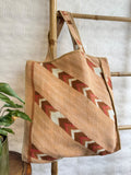 Vintage-Inspired Market Tote Bag – Timeless Style, Everyday Function Brown