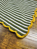 Cotton Scallop Napkins (Set of 6 pcs)
