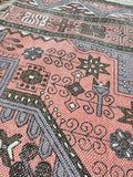 Modern 6x4 ft. Area Rug – Soft, Durable & Stylish Floor Accent | Peach Light Orange/Pink