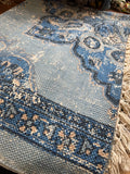 Modern 6x4 ft. Area Rug – Soft, Durable & Stylish Floor Accent | Beige Blue