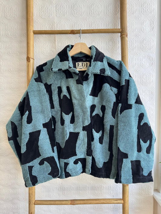 Luxury Velvet  Towel  Boho Bolero  Jacket Quirky   Layer Dinner Chic Bolero Winter Christmas Gift | Elegant Royal  Black Blue