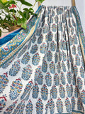 Reversible Pure Cotton Dohar Bedspread King Size