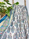 Reversible Pure Cotton Dohar Bedspread King Size